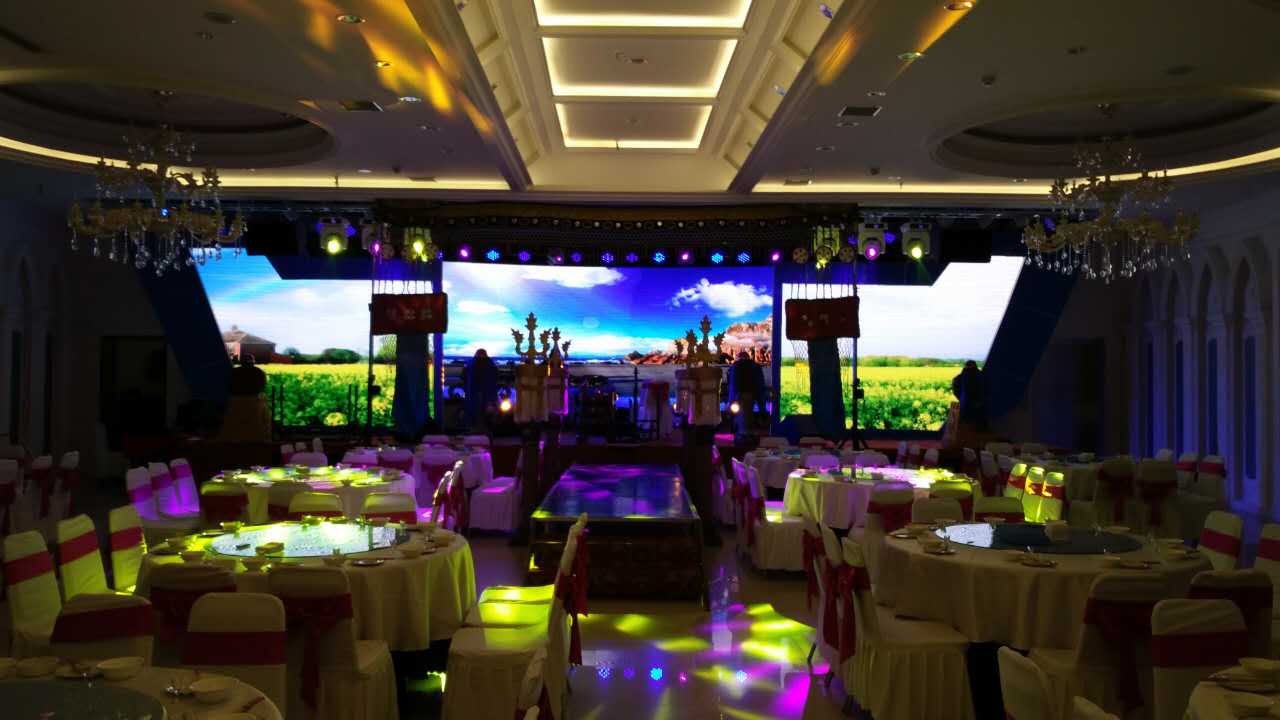 內(nèi)蒙古巴彥淖爾  戶(hù)內(nèi)P7.62租賃屏 45平方